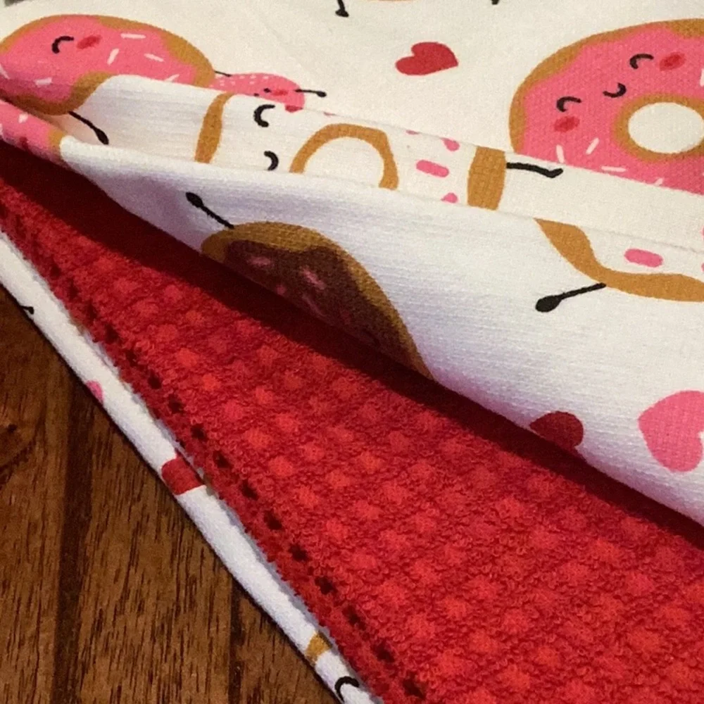 Valentine Kitchen Towels - set of 3